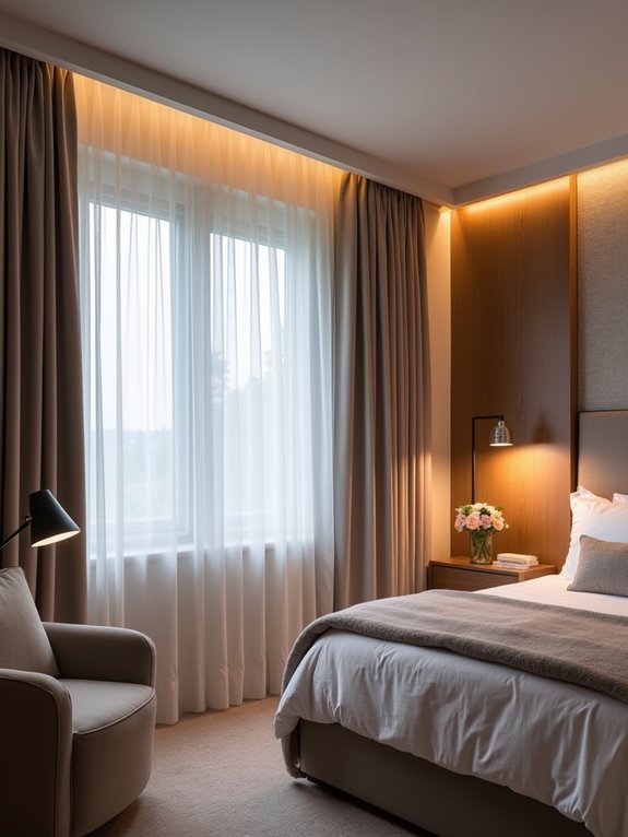 versatile guest bedroom lighting